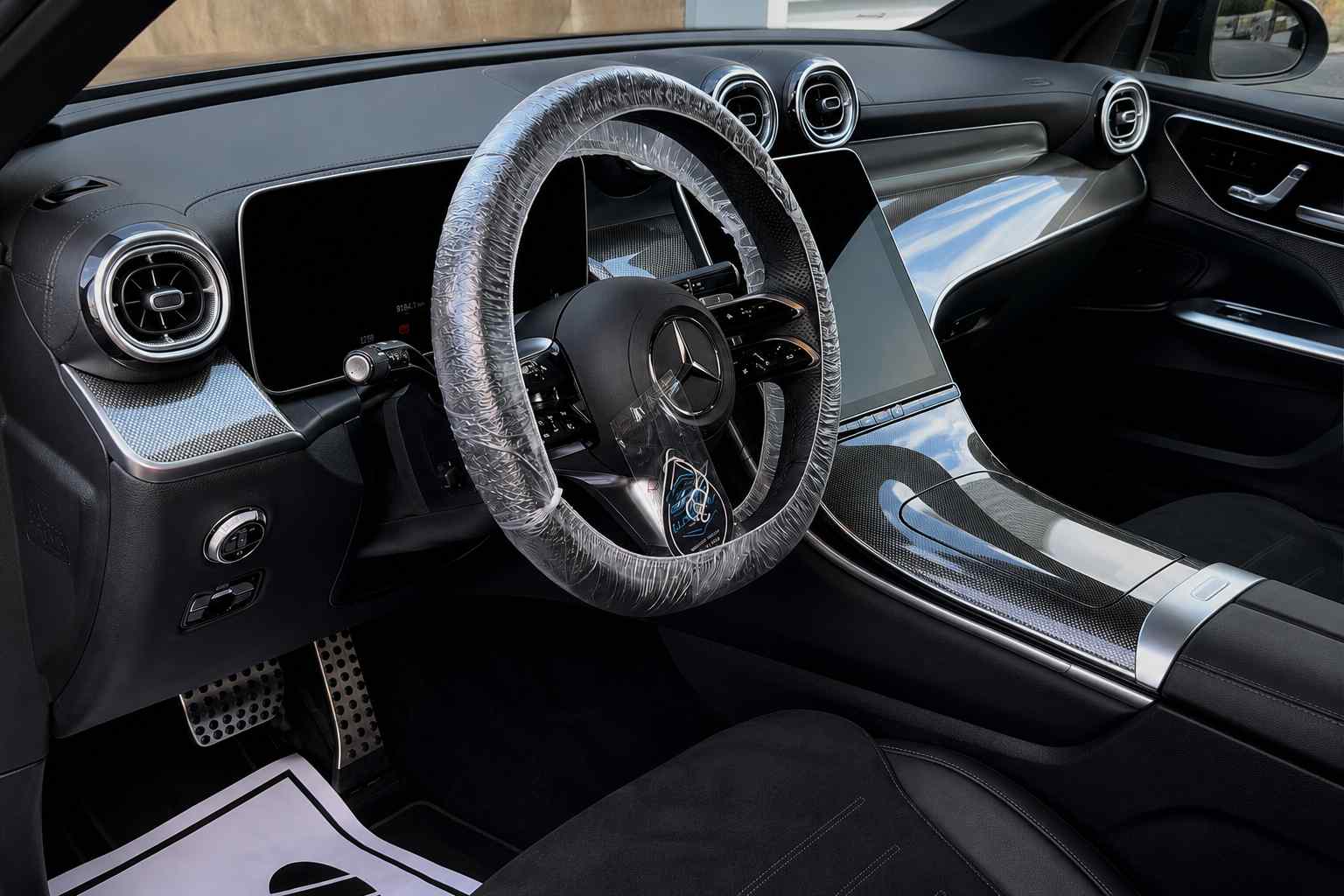 Intérieur de voiture après une intervention CleanEasy